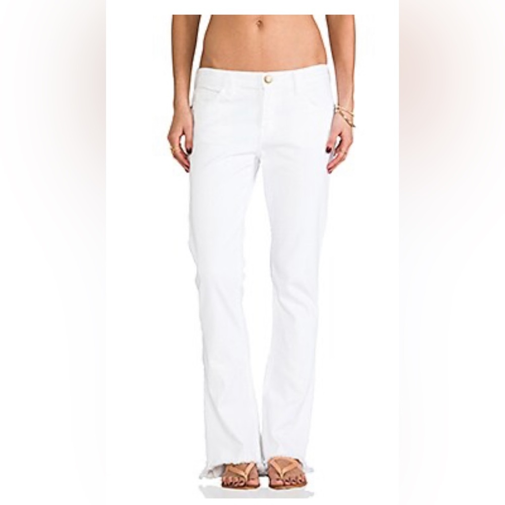 Current/Elliott The Flip Flop Jean in White Sugar
